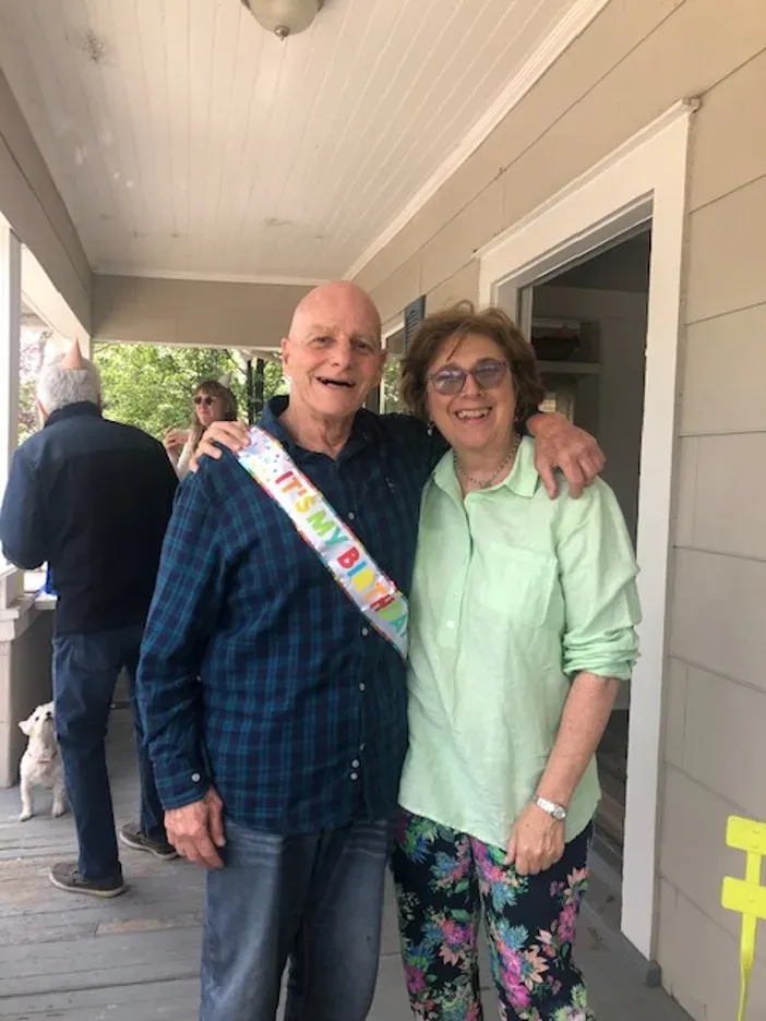 Frank De Palma and Mary Buser